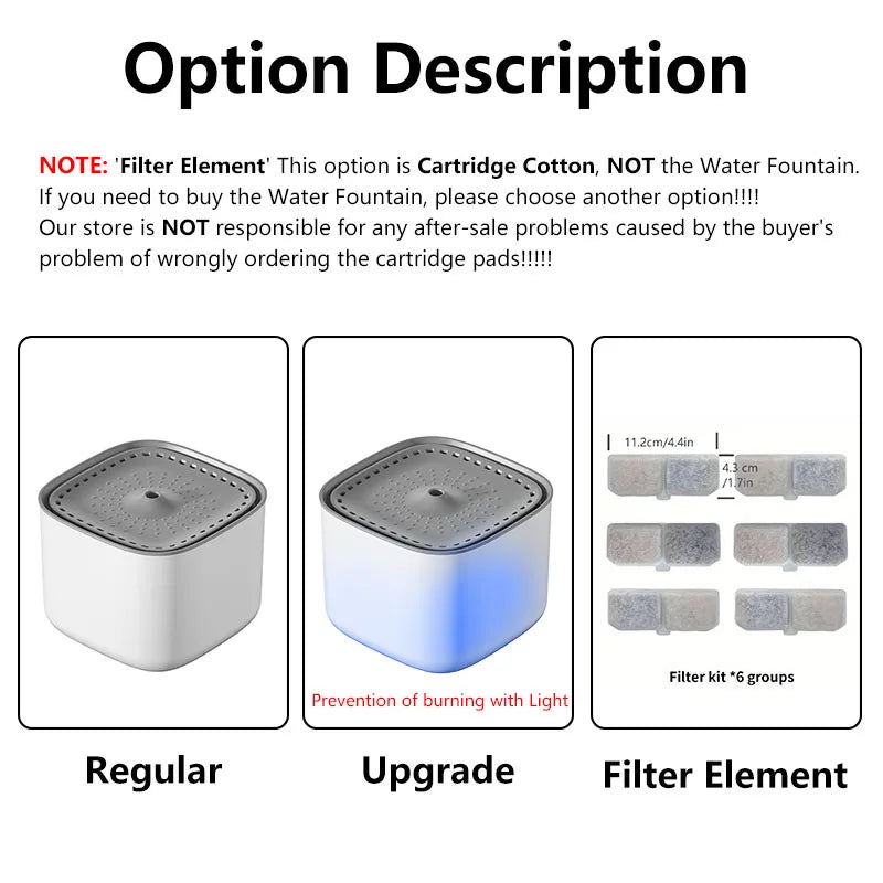 Automatic Cat Water Fountain 3L – Fresh & Clean Hydration for Pets