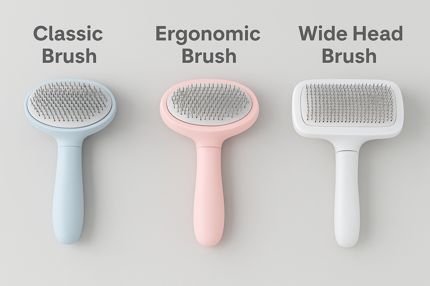 pet hair grooming brush