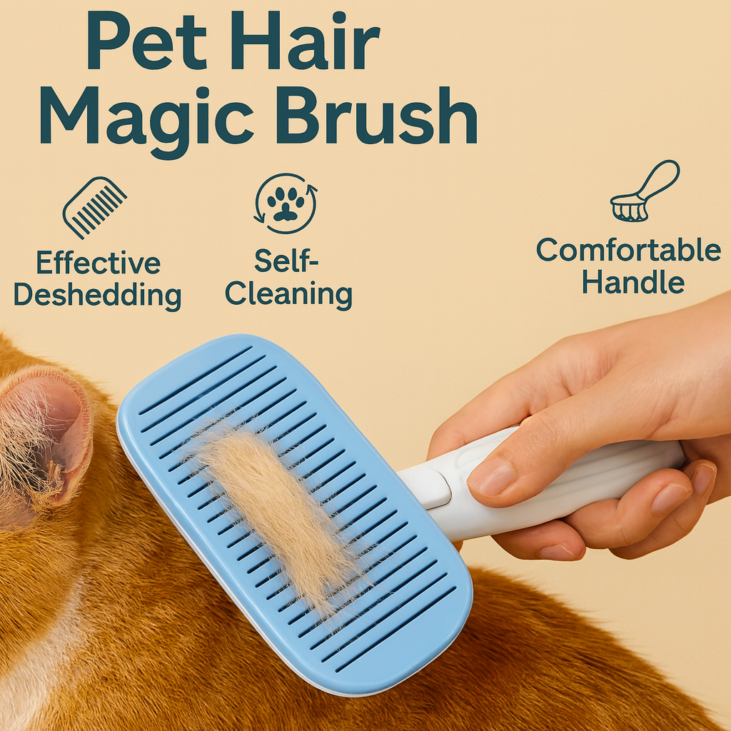 pet hair self cleaning
