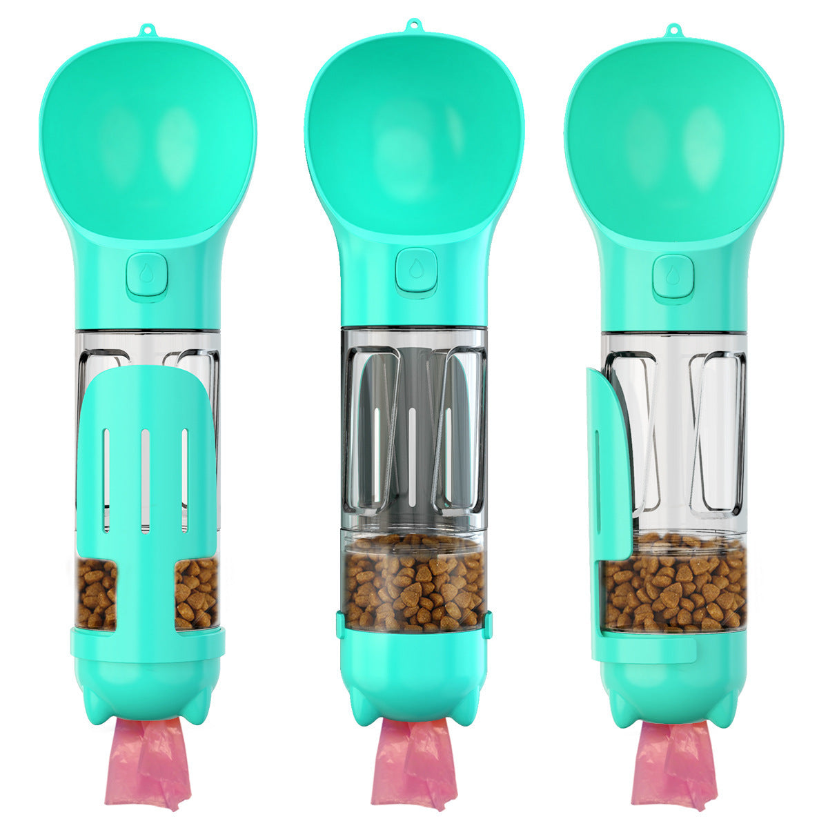 travel bottle blue