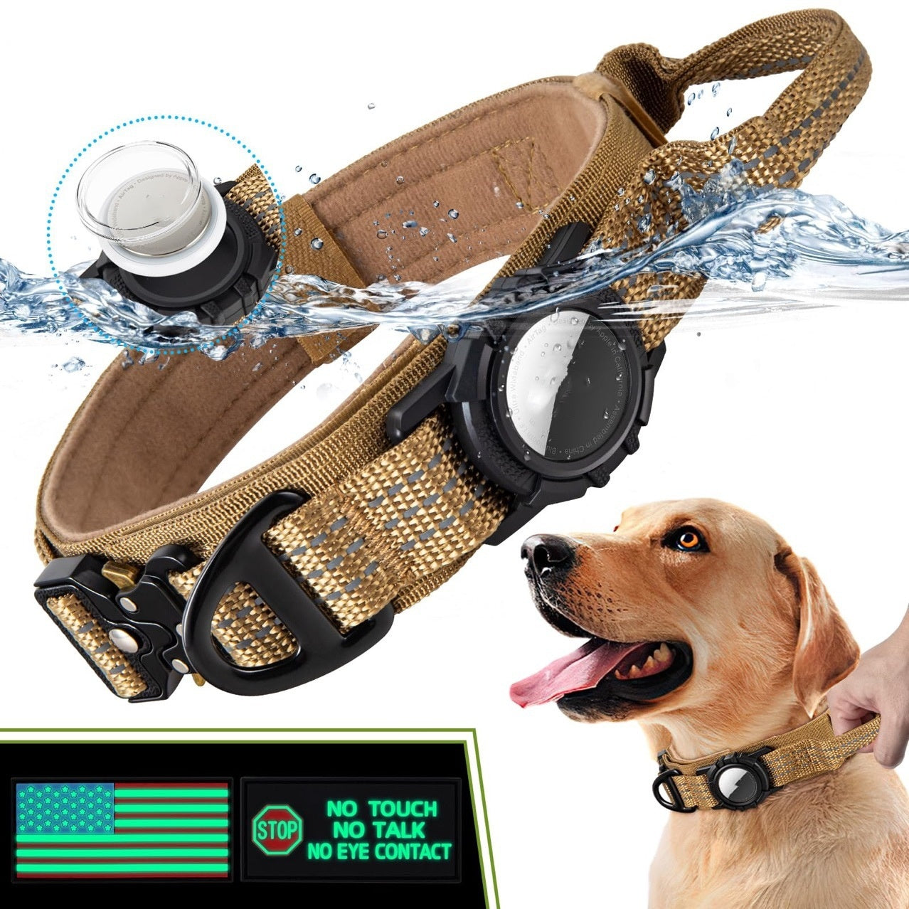 water proof dog collar