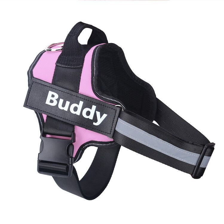 Luxury Personalized No-Pull Dog Harness – Reflective & Adjustable