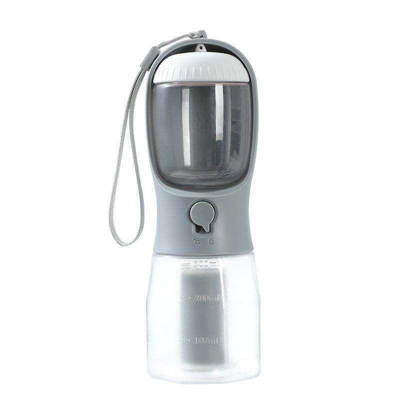 3 in 1 portable water cup grey