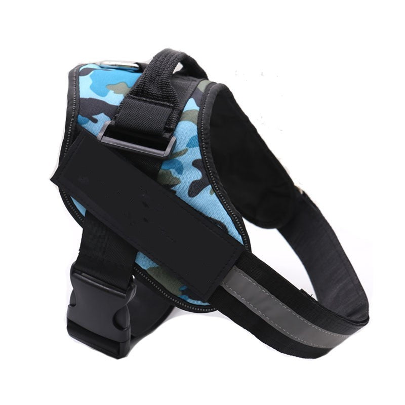 Luxury Personalized No-Pull Dog Harness – Reflective & Adjustable