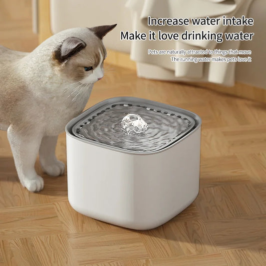 Automatic Cat Water Fountain 3L – Fresh & Clean Hydration for Pets