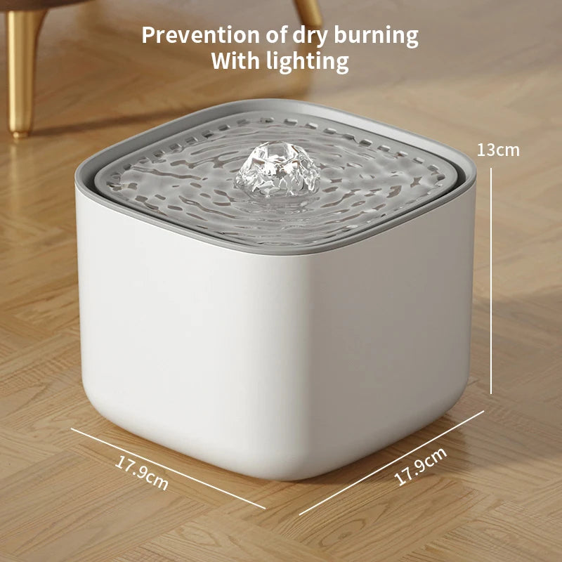 Automatic Cat Water Fountain 3L – Fresh & Clean Hydration for Pets