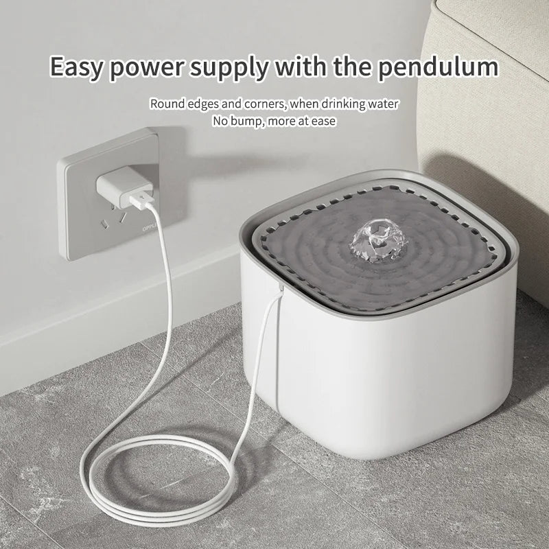 Automatic Cat Water Fountain 3L – Fresh & Clean Hydration for Pets