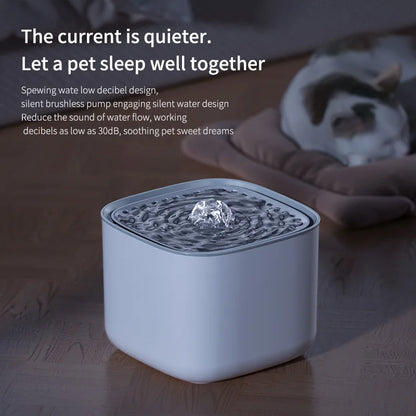 Automatic Cat Water Fountain 3L – Fresh & Clean Hydration for Pets