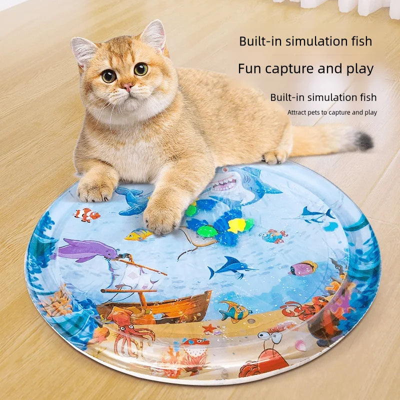 fun inflatable cooling mat