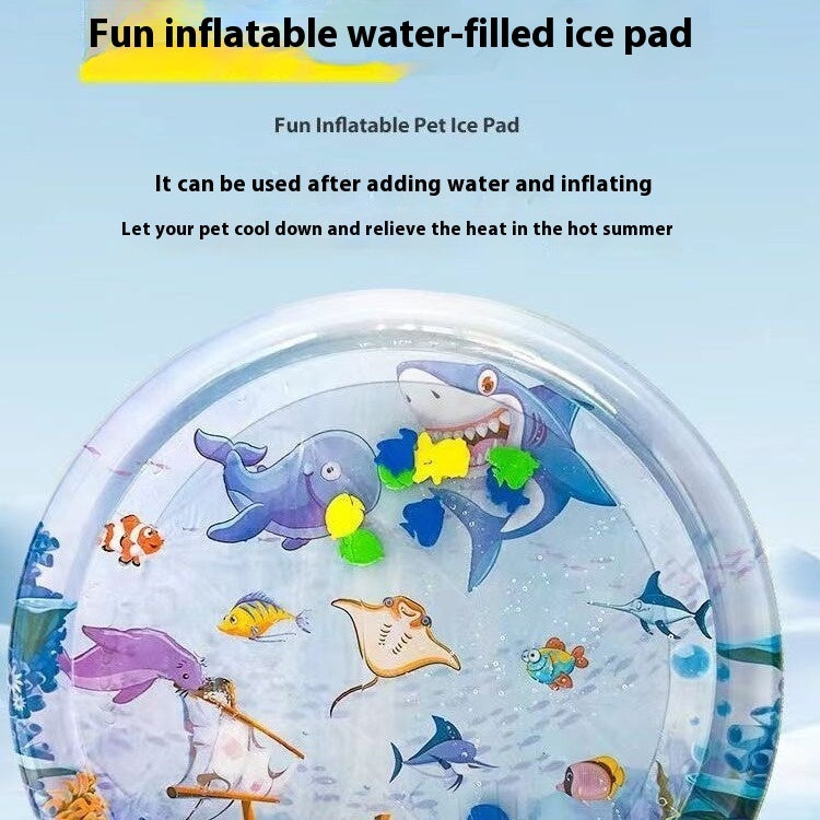 inflatable cooling mat for pets