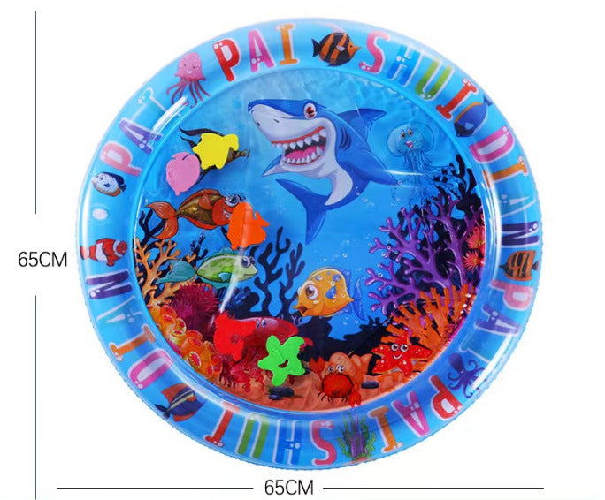pet colling mat with sharks