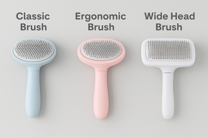 pet hair grooming brush