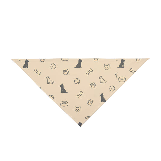 pet bandana front