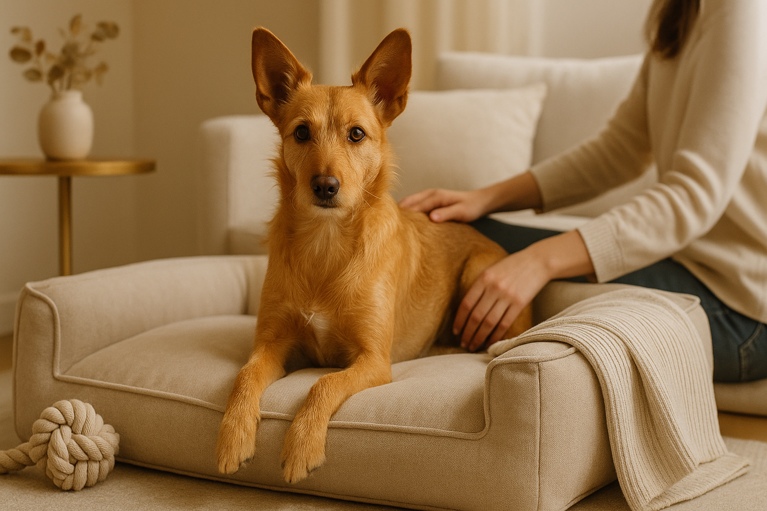 hero image of a podengo dog