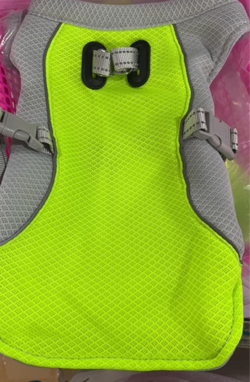 premium dog cooling vest green