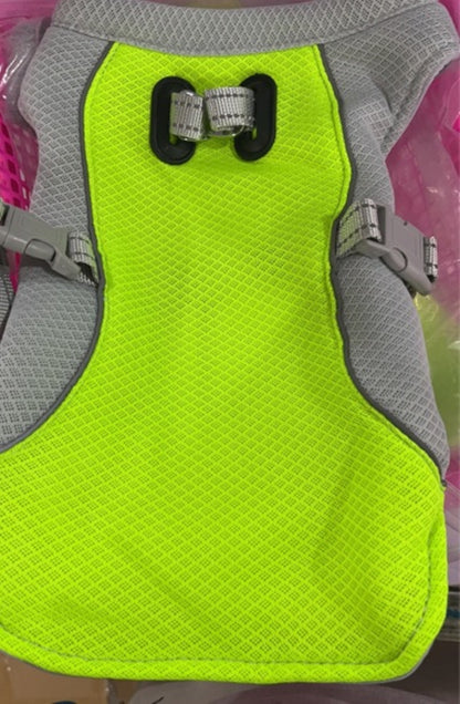 premium dog cooling vest green