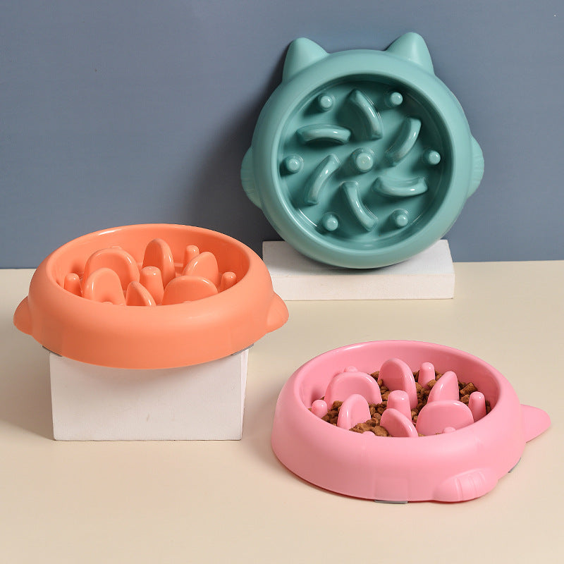 slow bowl food for cats
