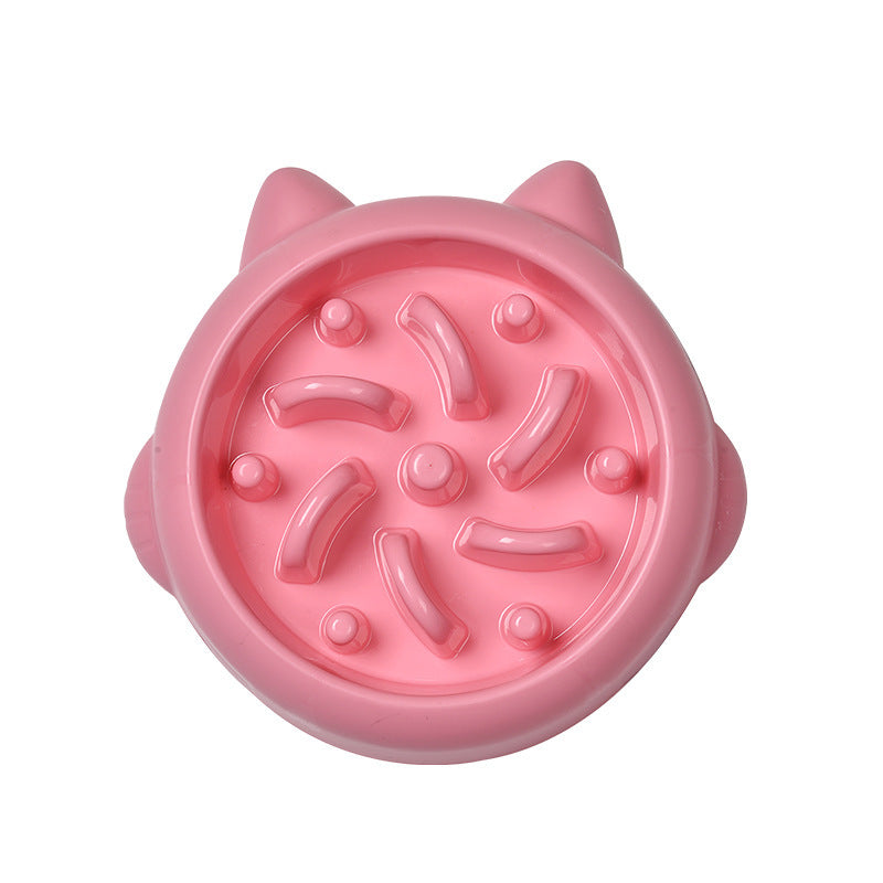 slow food bowl for cats