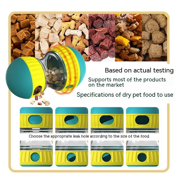 slow food dispenser blue