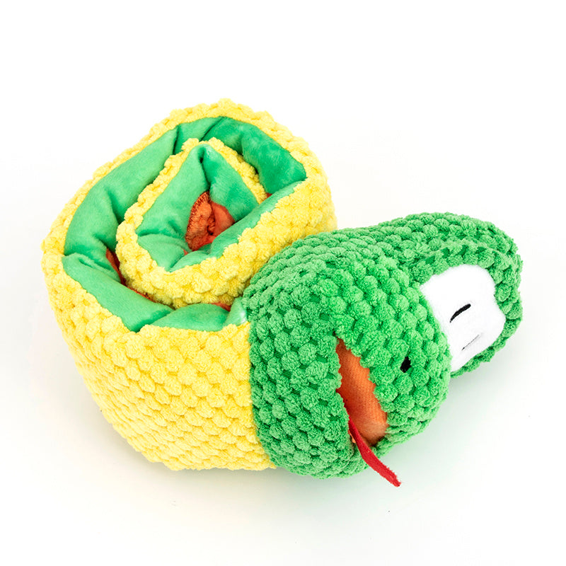 snake treat hidding for dogs